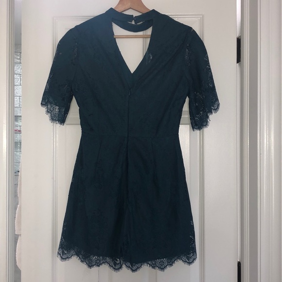 Francescas M i a m i Floral Lace Romper - Picture 4 of 4